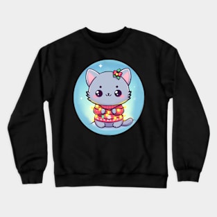 Lit Kitty! Crewneck Sweatshirt